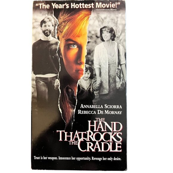 The Hand That Rocks the Cradle VHS - Picture 1 of 3